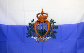 NEOPlex F-2485 San Marino Country 3'X 5' Poly Flag