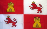 NEOPlex F-2526 Spain Lions & Castle Novelty 3'X 5' Poly Flag