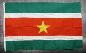 NEOPlex F-2535 Suriname Country 3'X 5' Poly Flag