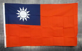 NEOPlex F-2543 Taiwan Country 3'X 5' Poly Flag