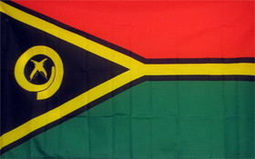 NEOPlex F-2580 Vanuatu Country 3'X 5' Poly Flag