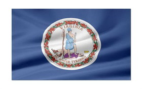 NEOPlex F-2590 Virginia State 3'X 5' Flag