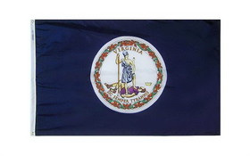 NEOPlex F-2591 Virginia 3'X 5' Ny-Glo State Flag