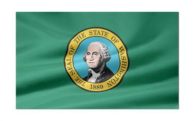 NEOPlex F-2595 Washington State 3'X 5' Flag