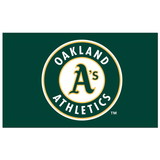 NEOPlex F-2661 Oakland Athletics 3'X 5' Baseball Flag
