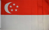 NEOPlex F-2675 Singapore Country Flag 3' X 5' Poly