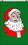 NEOPlex F-2726 Santa Green Vertical Poly 3' X 5' Flag