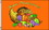 NEOPlex F-2760 Happy Thanksgiving Orange Poly 3' X 5' Flag