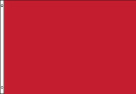 NEOPlex F-8006 Solid Red Nylon 2 X 3 Flag
