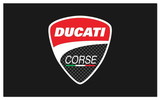 NEOPlex F-8048 Ducati Black W/Logo 3' X 5'