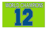 NEOPlex F-8049 Seattle 12Th Man World Champions 3' X 5' Flag