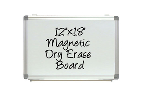 NEOPlex G1-1218W 12" X 18" Aluminum Framed Magnetic Dry Erase Board