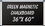 NEOPlex G6-3660 36" X 60" Aluminum Framed Magnetic Blackboard
