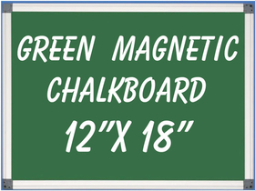 NEOPlex G60-1218 12" X 18" Aluminum Framed Magnetic Chalkboard
