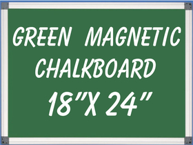 NEOPlex G60-1824 18" X 24" Aluminum Framed Magnetic Chalkboard