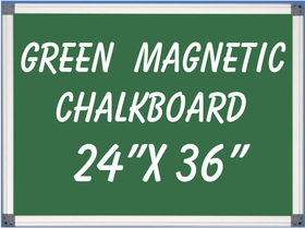 NEOPlex G60-2436 24" X 36" Aluminum Framed Magnetic Chalkboard