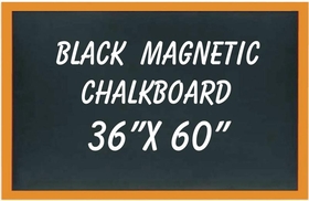 NEOPlex G7-3660 36" X 60" Wood Framed Magnetic Chalkboard