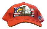NEOPlex H-01 American Eagle Red Embroidered Hat