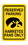 NEOPlex K50227 Iowa Hawkeyes Parking Sign