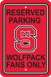 NEOPlex K50248 North Carolina State Wolfpack Parking Sign