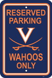 NEOPlex K50269 Virginia Cavaliers Parking Sign 12