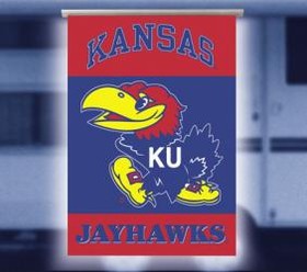 NEOPlex K56014 Kansas Jayhawks Rv Awning Banner