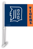 NEOPlex K68906 Detroit Tigers Double Sided Car Flag