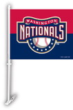 NEOPlex K68920 Washington Nationals Double Sided Car Flag