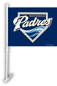 NEOPlex K68925 San Diego Padres Double Sided Car Flag