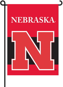 NEOPlex K83005 Nebraska Huskers 13"X 18" Garden Banner Flag