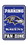 NEOPlex K92231 Baltimore Ravens 12"X 18" Parking Sign