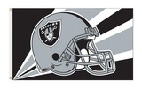 NEOPlex K94202B Oakland Raiders Helmet Design 3X5 Flag