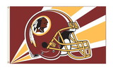 NEOPlex K94207B= Washington Redskins Helmet Design 3'x 5' NFL Flags