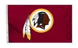 NEOPlex K94907B= Washington Redskins Logo 3'x 5' NFL Flags