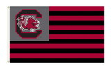 NEOPlex K95126 South Carolina Gamecocks Striped Usa Style 3'X 5' College Flag