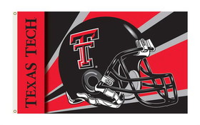 NEOPlex K95327 Texas Tech Red Raiders Helmet 3'X 5' College Flag