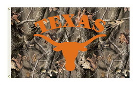 NEOPlex K95434 Texas Longhorns Realtree Camo 3'X 5' College Flag