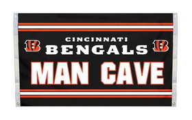 NEOPlex K95518B Cincinnati Bengals Man Cave 3'X 5' Nfl Flag