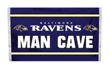 NEOPlex K95531B Baltimore Ravens Man Cave 3'X 5' Nfl Flag