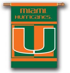 NEOPlex K96031 Miami Hurricanes House Banner