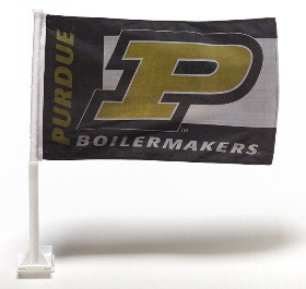 NEOPlex K97033 Purdue Boilermakers Double Sided Car Flag
