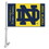 NEOPlex K97036 Notre Dame Fighting Irish Double Sided Car Flag