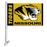 NEOPlex K97043 Missouri Tigers Double Sided Car Flag