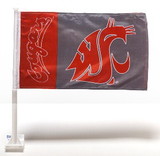 NEOPlex K97052 Washington State Cougars Double Sided Car Flag