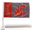 NEOPlex K97052 Washington State Cougars Double Sided Car Flag