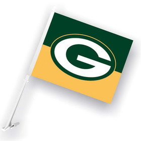 NEOPlex K98956 Green Bay Packers Double Sided Car Flag