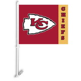 NEOPlex K98977 Kansas City Chiefs Double Sided Car Flag