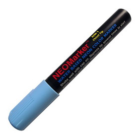 NEOPlex NM-1BL Blue Neon 1/4" Tip Waterproof Marker