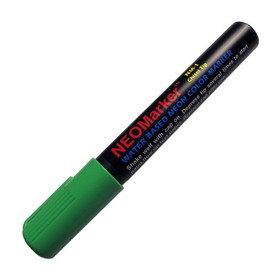 NEOPlex NM-1GN Green Neon 1/4" Tip Waterproof Marker