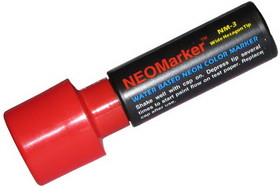 NEOPlex NM-3 Extra Wide 1 1/4" Tip Waterproof Markers